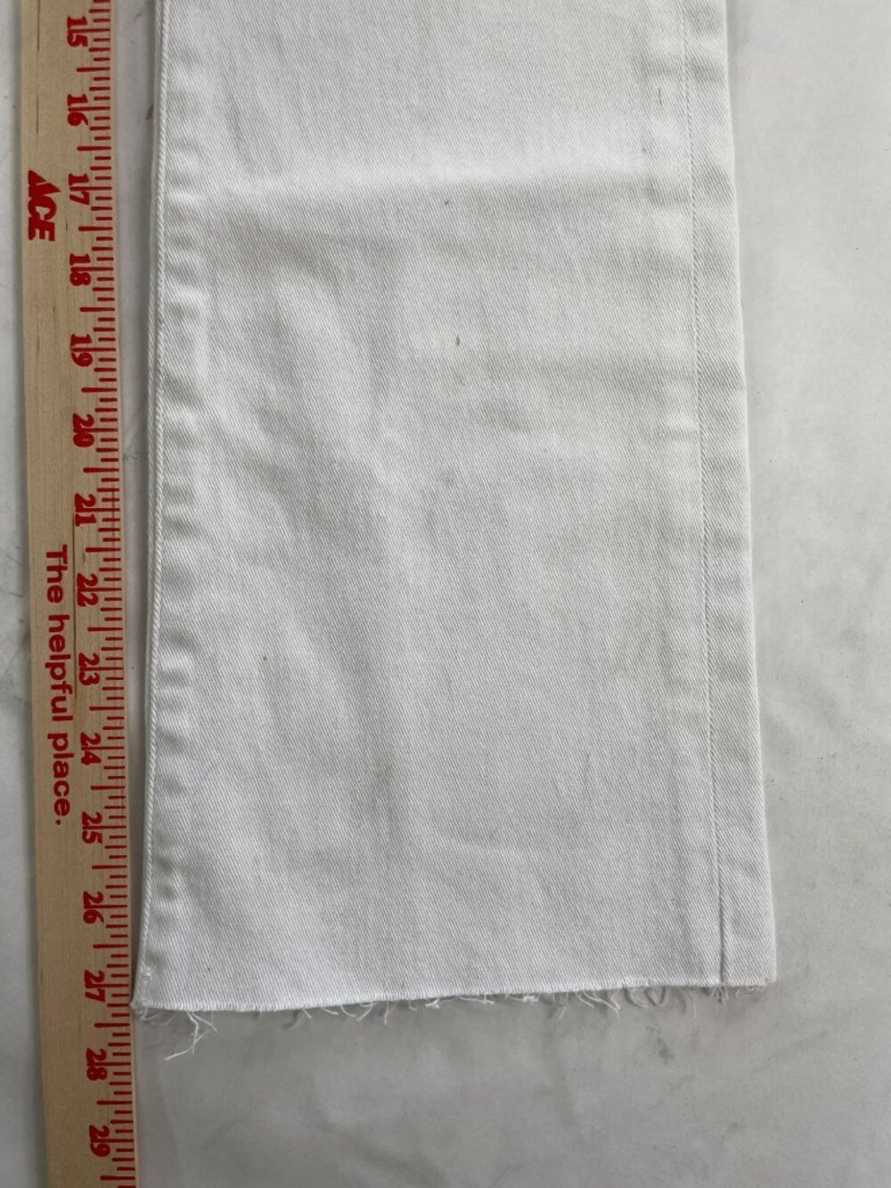 Kut From The Kloth Nikki Mid Rise Ankle Flare White Denim Jeans Wmn's Sz 2 NWT - Picture 14 of 14